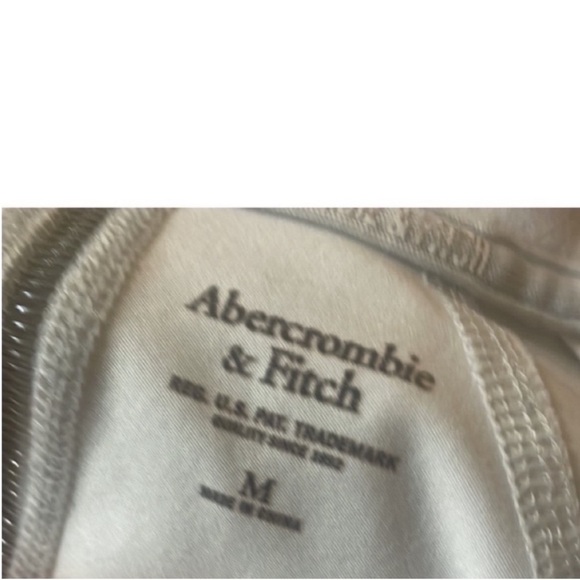 Abercrombie & Fitch 💮 mesh trim marble swirl athletic jacket m - Picture 4 of 5